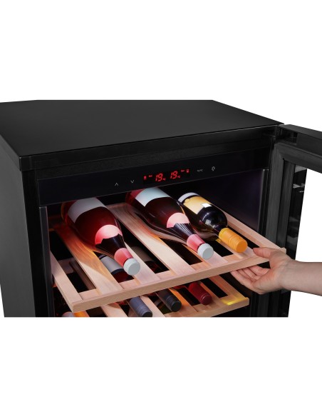 MEDION MD 37104 Cantinetta vino con compressore Libera installazione Nero 59 bottiglia bottiglie