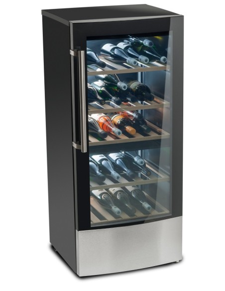 MEDION MD 37104 Cantinetta vino con compressore Libera installazione Nero 59 bottiglia bottiglie