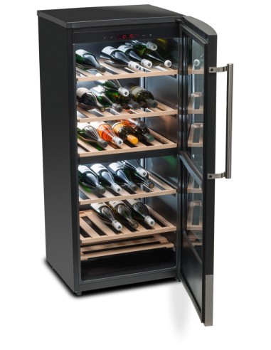MEDION MD 37104 Cantinetta vino con compressore Libera installazione Nero 59 bottiglia bottiglie