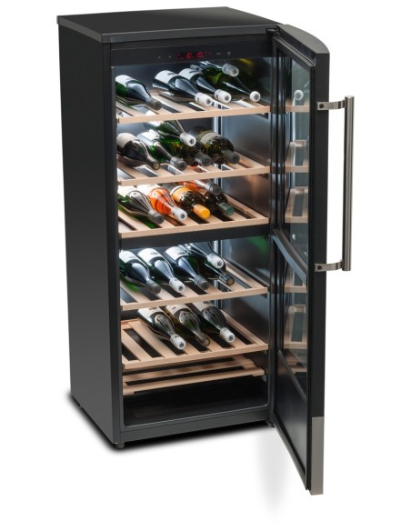 MEDION MD 37104 Cantinetta vino con compressore Libera installazione Nero 59 bottiglia bottiglie