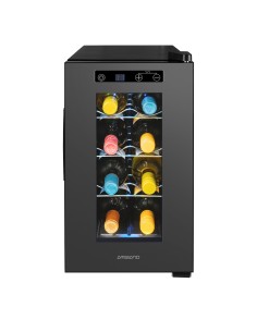 MEDION MD 37430 Cantinetta vino con compressore Libera installazione Nero 8 bottiglia bottiglie