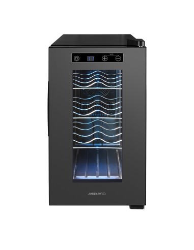 MEDION MD 37430 Cantinetta vino con compressore Libera installazione Nero 8 bottiglia bottiglie