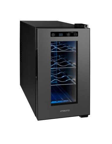 MEDION MD 37430 Cantinetta vino con compressore Libera installazione Nero 8 bottiglia bottiglie