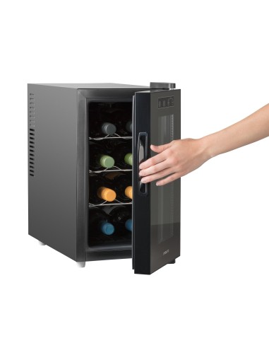 MEDION MD 37430 Cantinetta vino con compressore Libera installazione Nero 8 bottiglia bottiglie