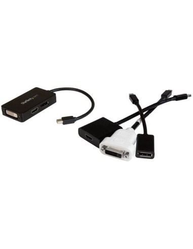 StarTech.com Adattatore Mini DisplayPort a DisplayPort DVI HDMI – Convertitore mDP 3 in 1