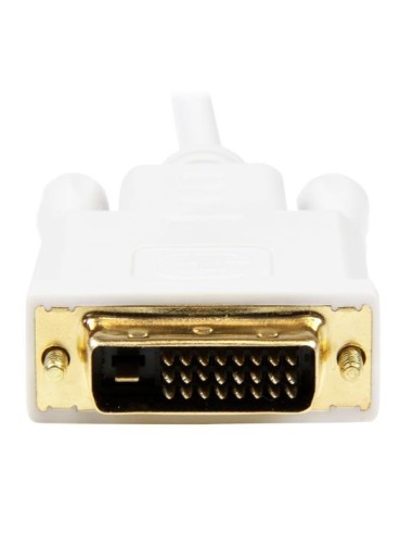 StarTech.com Cavo convertitore adattatore Mini DisplayPort a DVI da 91 cm – Mini DP a DVI 1920x1200 - Bianco