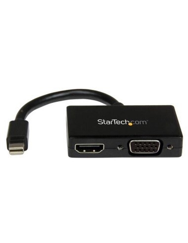 StarTech.com Adattatore Mini DisplayPort a HDMI e VGA - Convertitore audio video da viaggio mDP 2 in 1 - 1920x1200   1080p