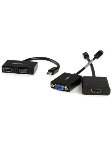 StarTech.com Adattatore Mini DisplayPort a HDMI e VGA - Convertitore audio video da viaggio mDP 2 in 1 - 1920x1200   1080p