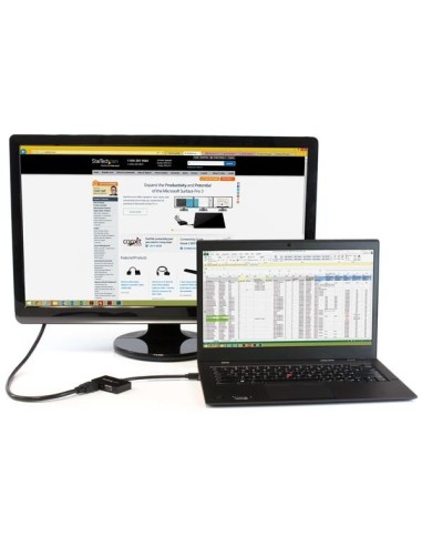 StarTech.com Adattatore Mini DisplayPort a HDMI e VGA - Convertitore audio video da viaggio mDP 2 in 1 - 1920x1200   1080p