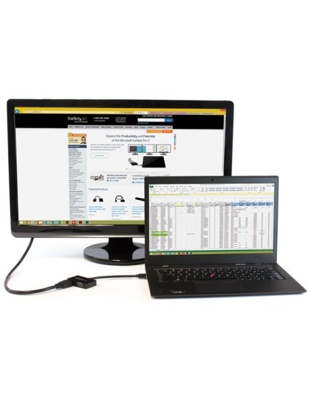 StarTech.com Adattatore Mini DisplayPort a HDMI e VGA - Convertitore audio video da viaggio mDP 2 in 1 - 1920x1200   1080p