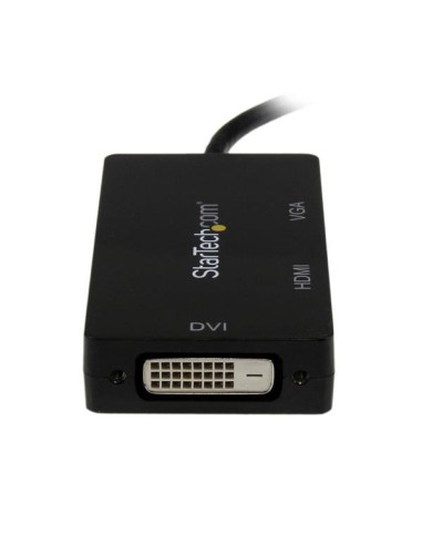 StarTech.com Adattatore Mini DisplayPort da viaggio VGA DVI HDMI - Convertitore mDP 3 in 1