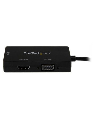 StarTech.com Adattatore Mini DisplayPort da viaggio VGA DVI HDMI - Convertitore mDP 3 in 1