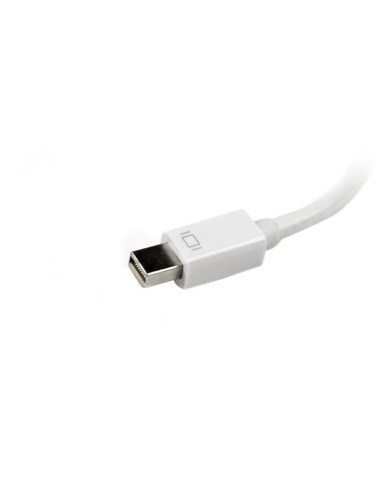 StarTech.com Adattatore Mini DisplayPort a HDMI, DVI & VGA - Convertitore mDP per macbook 3 in 1 - bianco