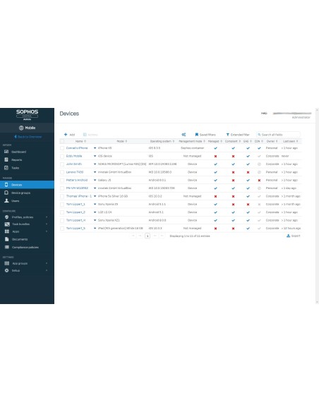 Sophos Mobile Advanced and Encryption Enterprise Governativa (GOV) Rinnovo