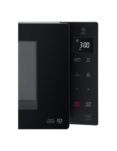 LG MH6535GIB forno a microonde Superficie piana Microonde combinato 25 L 1150 W Nero