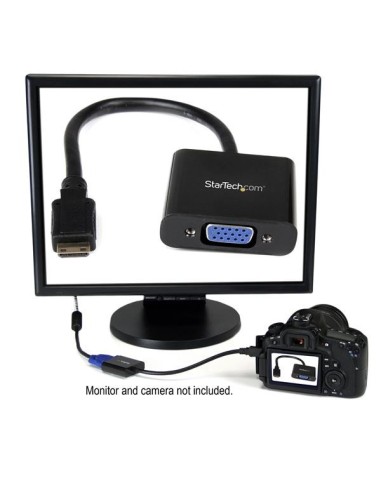 StarTech.com Adattatore convertitore Mini HDMI a VGA per fotocamere videocamere digitali - 1920x1080
