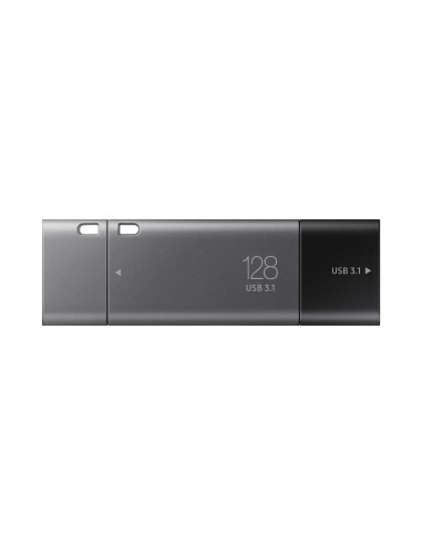 Samsung Duo Plus unità flash USB 128 GB USB tipo-C 3.2 Gen 1 (3.1 Gen 1) Nero, Grigio