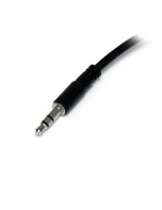 StarTech.com Cavo splitter stereo slim - Maschio 3,5 mm a 2 femmina 3,5 mm 2