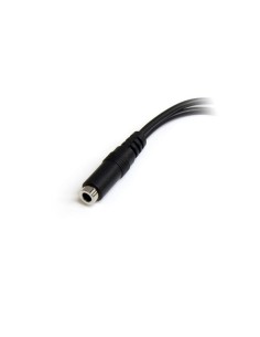 StarTech.com Adattatore splitter cuffie a 4 pin da 3,5 mm a 2x 3,5 mm a 3 pin - F M 2
