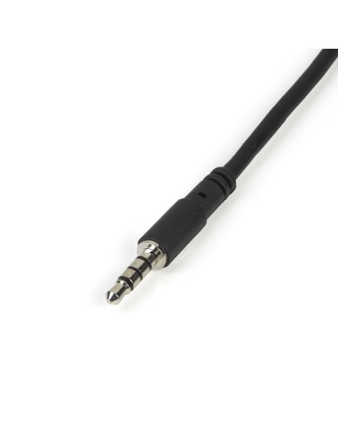 StarTech.com Cavo Sdoppiatore per Cuffie 3.5mm - Adattatore per Auricolare da 3.5mm Maschio a 2 Femmine