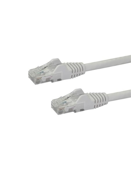 StarTech.com N6PATC10MWH cavo di rete Bianco 10 m Cat6 U UTP (UTP)
