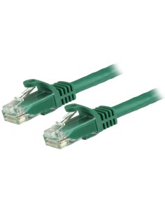 StarTech.com Cavo di rete CAT 6 - Cavo Patch Ethernet RJ45 UTP verde da 3m antigroviglio