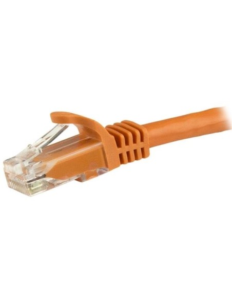 StarTech.com Cavo patch antigroviglio UTP RJ45 Cat6 Gigabit 3 m arancione - Cavo patch 3 m