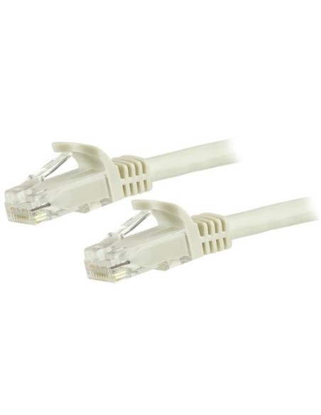 StarTech.com Cavo patch antigroviglio UTP RJ45 Cat6 Gigabit 3 m bianco - Cavo patch 3 m