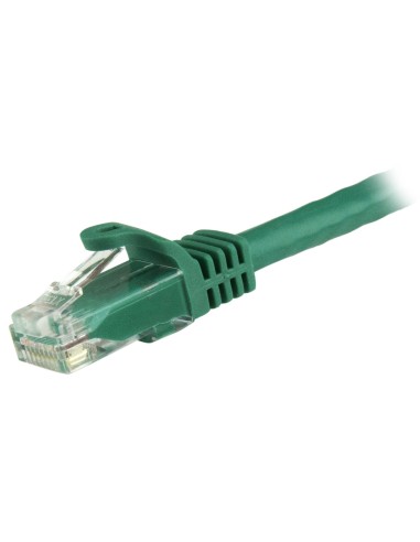 StarTech.com Cavo di rete CAT 6 - Cavo Patch Ethernet RJ45 UTP verde da 50 cm antigroviglio