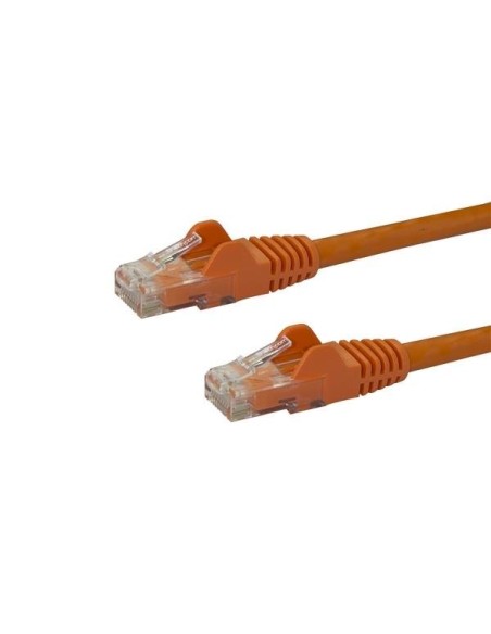 StarTech.com Cavo di Rete Arancio Cat6 UTP Ethernet Gigabit RJ45 Antigroviglio - 50cm