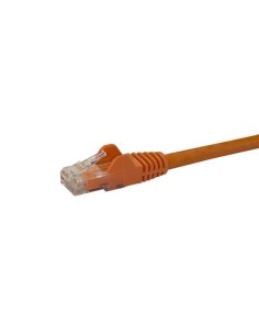 StarTech.com Cavo di Rete Arancio Cat6 UTP Ethernet Gigabit RJ45 Antigroviglio - 50cm 2