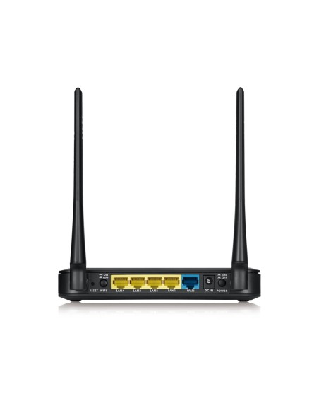 Zyxel NBG6515 router wireless Gigabit Ethernet Dual-band (2.4 GHz 5 GHz) 4G Nero