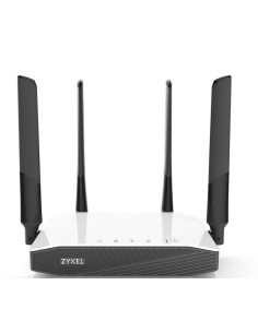 Zyxel NBG6604 router wireless Fast Ethernet Dual-band (2.4 GHz 5 GHz) 4G Nero, Bianco