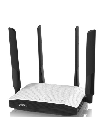 Zyxel NBG6604 router wireless Fast Ethernet Dual-band (2.4 GHz 5 GHz) 4G Nero, Bianco