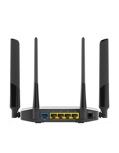 Zyxel NBG6604 router wireless Fast Ethernet Dual-band (2.4 GHz 5 GHz) 4G Nero, Bianco