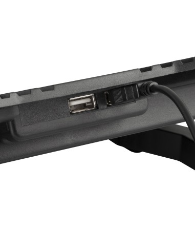 NGS GCX-400 base di raffreddamento per notebook 43,2 cm (17") 2500 Giri min Nero