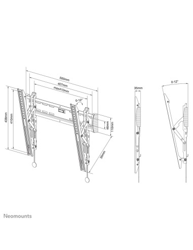 Neomounts by Newstar Select Supporto a parete per TV