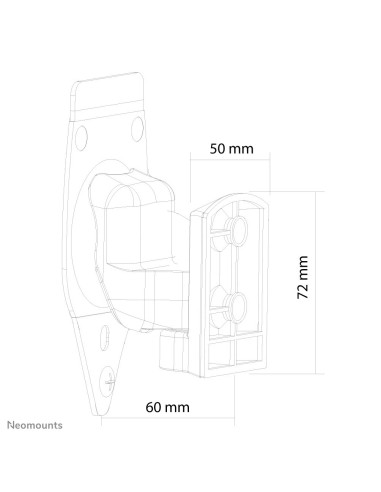 Neomounts by Newstar Select Supporto a parete Neomounts per Sonos Play3