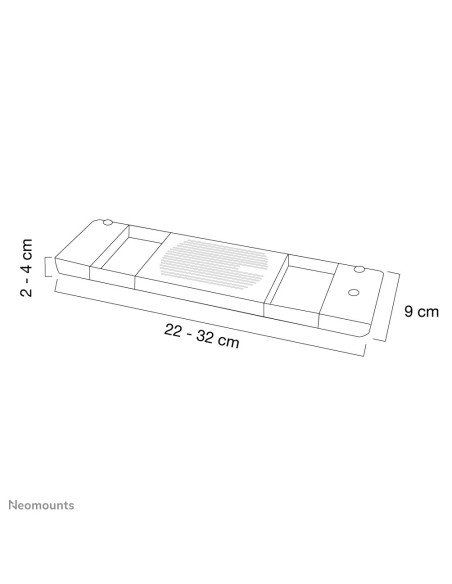 Neomounts by Newstar Supporto raffredda notebook