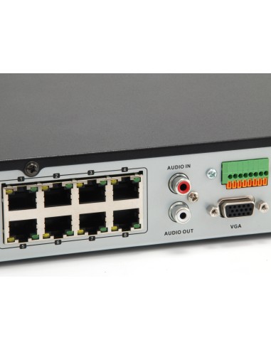 LevelOne NVR-0508 Videoregistratore di rete (NVR) Nero