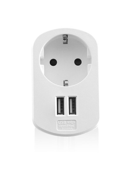 Ewent EW1211 Caricabatterie per dispositivi mobili Bianco Interno