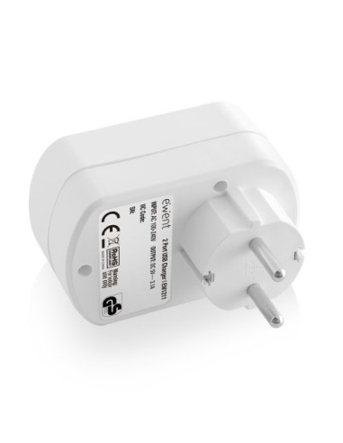 Ewent EW1211 Caricabatterie per dispositivi mobili Bianco Interno