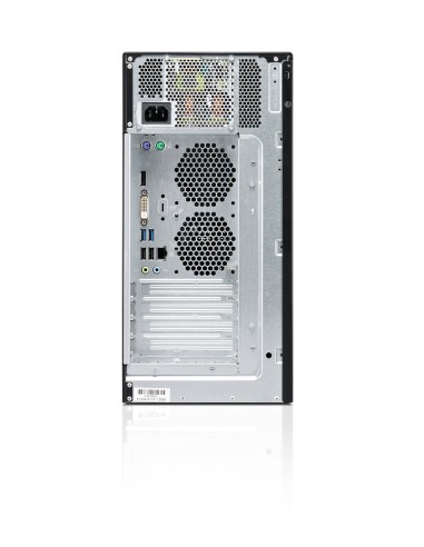 Fujitsu ESPRIMO P558 E85+ DDR4-SDRAM i5-9400 Micro Tower Intel® Core™ i5 8 GB 512 GB SSD Windows 10 Pro PC Nero, Rosso