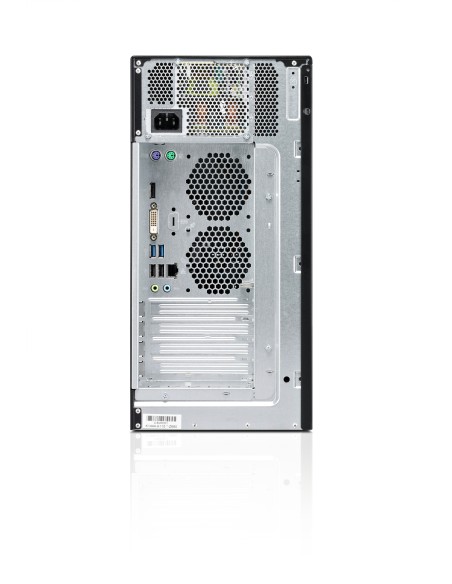 Fujitsu ESPRIMO P558 E85+ DDR4-SDRAM i7-9700 Micro Tower Intel® Core™ i7 8 GB 256 GB SSD Windows 10 Pro PC Nero, Rosso