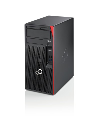 Fujitsu ESPRIMO P558 E85+ DDR4-SDRAM i7-9700 Micro Tower Intel® Core™ i7 8 GB 512 GB SSD Windows 10 Pro PC Nero, Rosso
