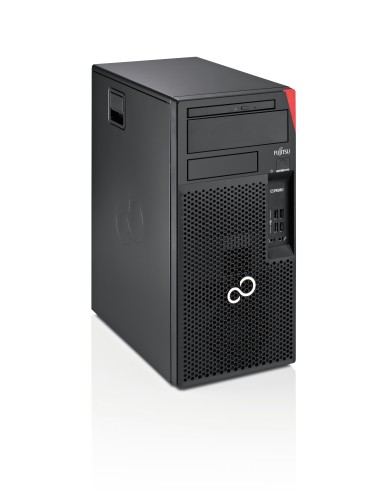 Fujitsu ESPRIMO P558 E85+ DDR4-SDRAM i7-9700 Micro Tower Intel® Core™ i7 8 GB 512 GB SSD Windows 10 Pro PC Nero, Rosso
