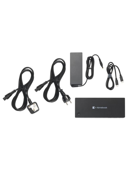 Dynabook PA5356E-1PRP replicatore di porte e docking station per notebook Cablato USB 3.2 Gen 1 (3.1 Gen 1) Type-C Nero