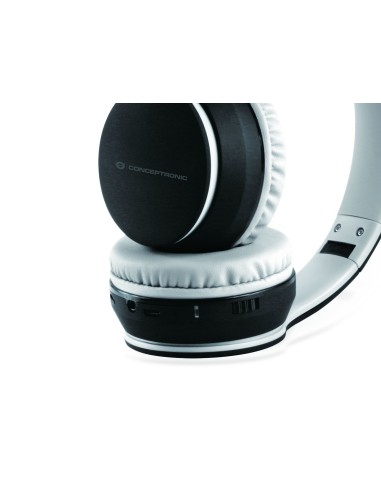 Conceptronic PARRIS01B cuffia e auricolare Wireless A Padiglione Musica e Chiamate Micro-USB Bluetooth Nero