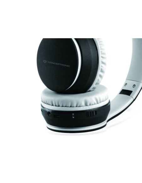 Conceptronic PARRIS01B cuffia e auricolare Wireless A Padiglione Musica e Chiamate Micro-USB Bluetooth Nero