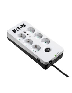 Eaton PB6UD protezione da sovraccarico Nero, Bianco 6 presa(e) AC 220 - 250 V 1,5 m